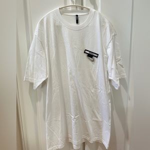 Authentic Versace tee white size free